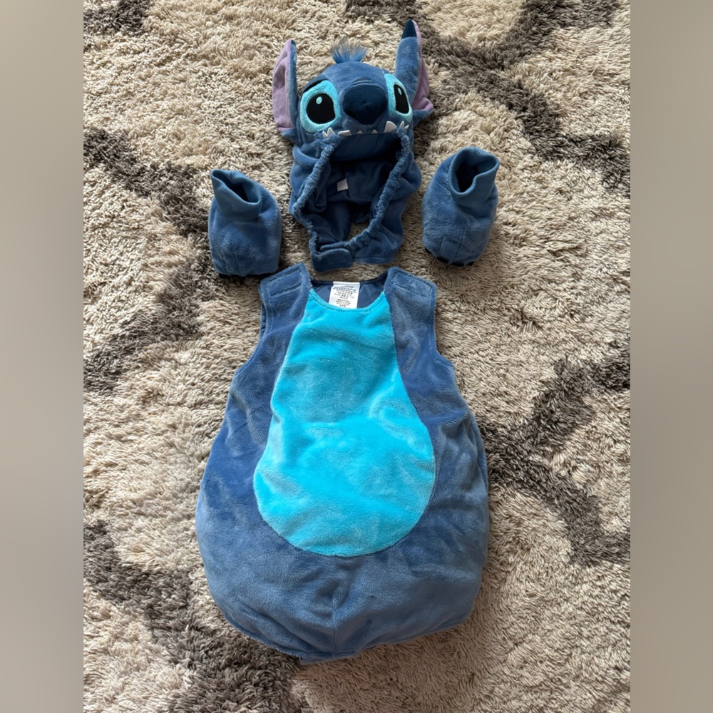 Disney Stitch Plush Outfit/Costume